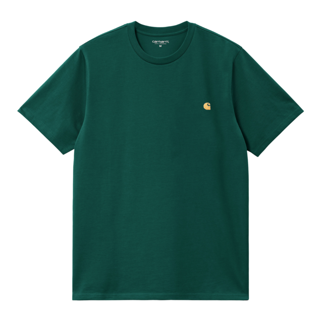 Carhartt WIP S/S Chase T-Shirt - Chervil / Gold