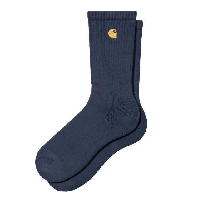 Carhartt WIP Chase Socks - Blue / Gold