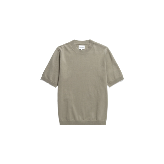 Norse Projects Rhys Cotton Linen T-Shirt - Clay