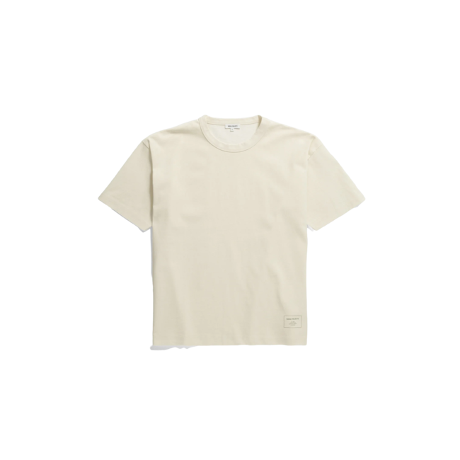 Norse Projects Simon Loose Printed T-Shirt - Ecru