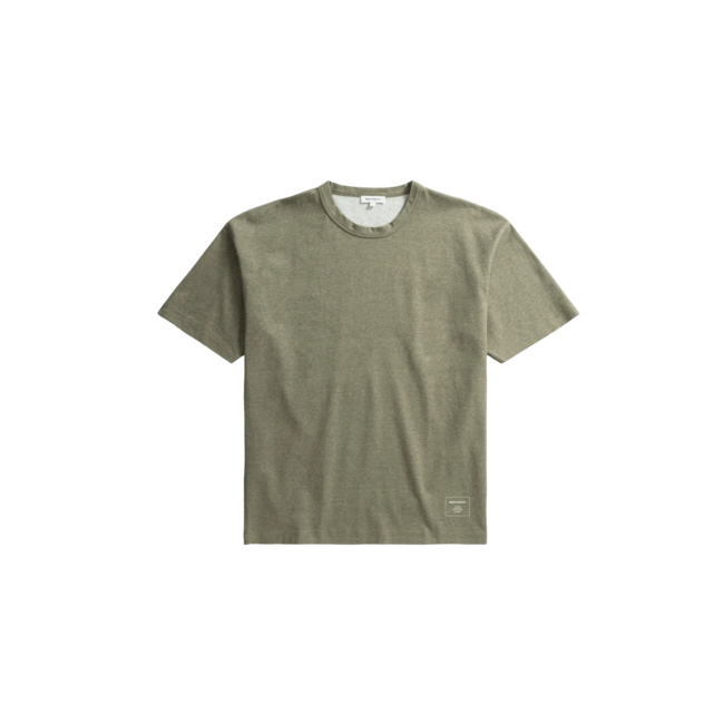Norse Projects Simon Loose Printed T-Shirt - Sediment Green