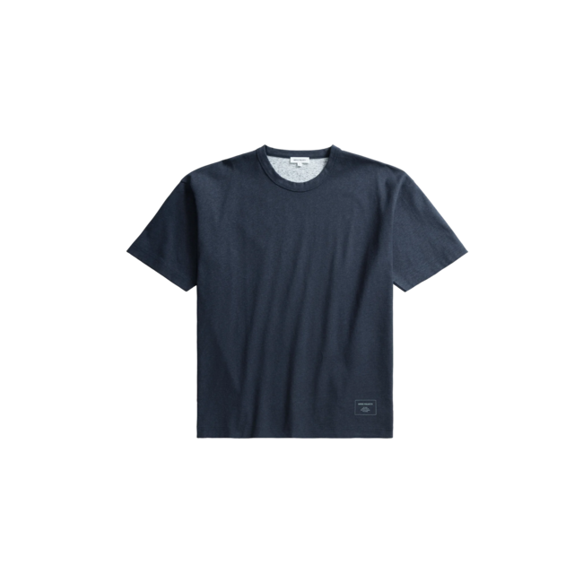 Norse Projects Simon Loose Printed T-Shirt - Dark Navy