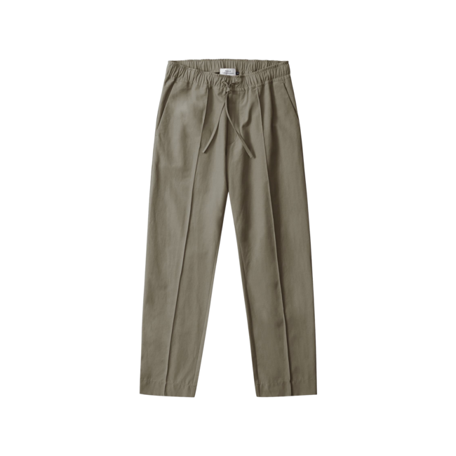 About Companions Max Trouser - Dusty Olive Tencel
