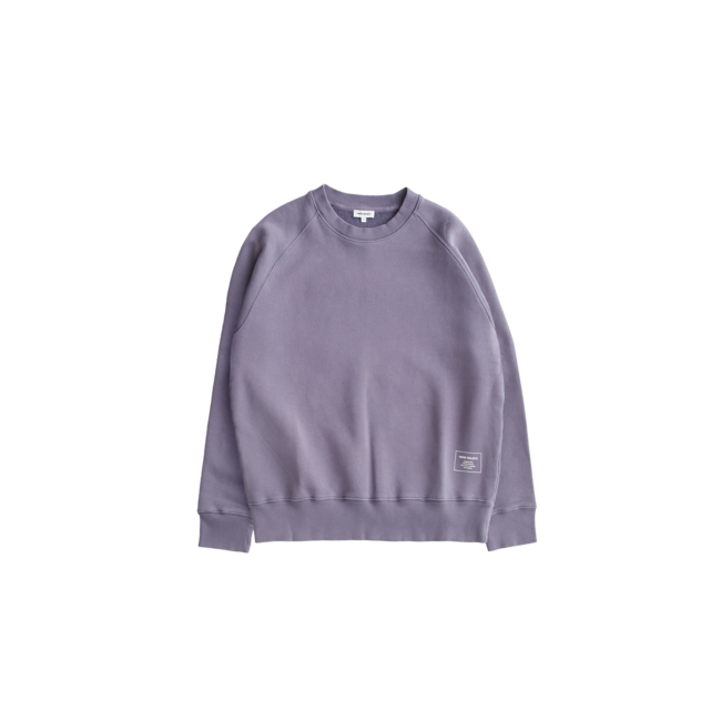 Norse Projects Marten Relaxed Raglan Sweatshirt - Dusk Purple