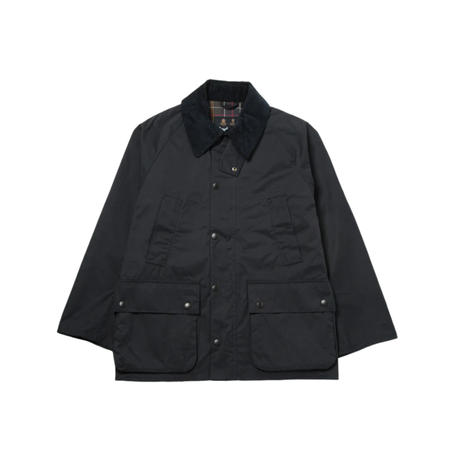 Barbour OS Peached Bedale - Navy