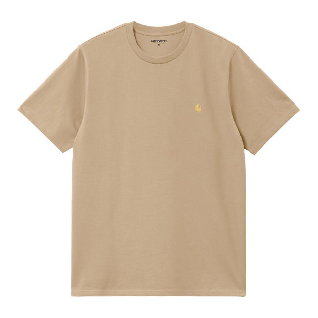 Carhartt WIP S/S Chase T-Shirt - Sable / Gold