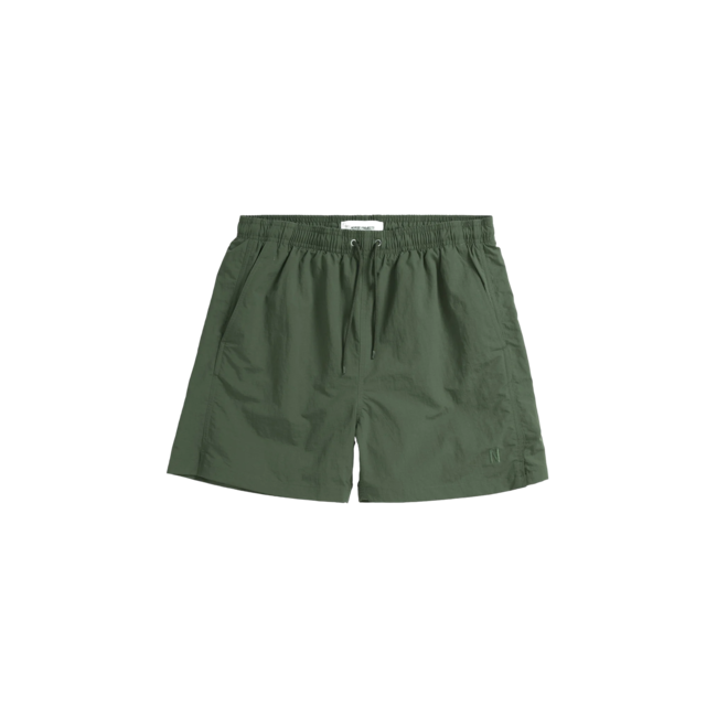 Norse Projects Hauge Recycled Nylon Swimmers - Spruce Green