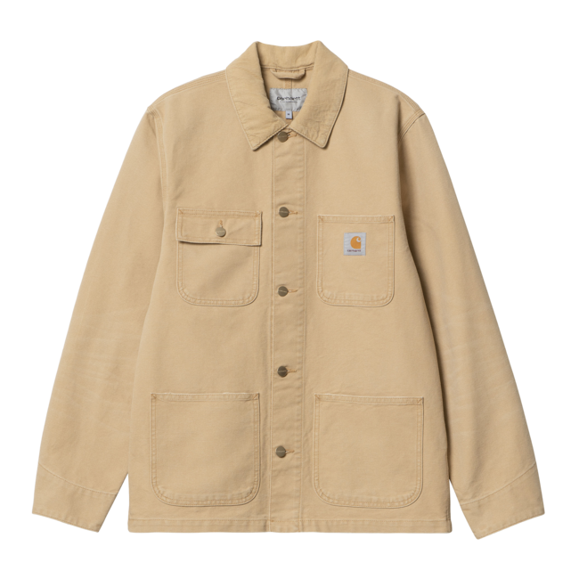 Carhartt WIP Michigan Coat - Bourbon / Bourbon aged canvas