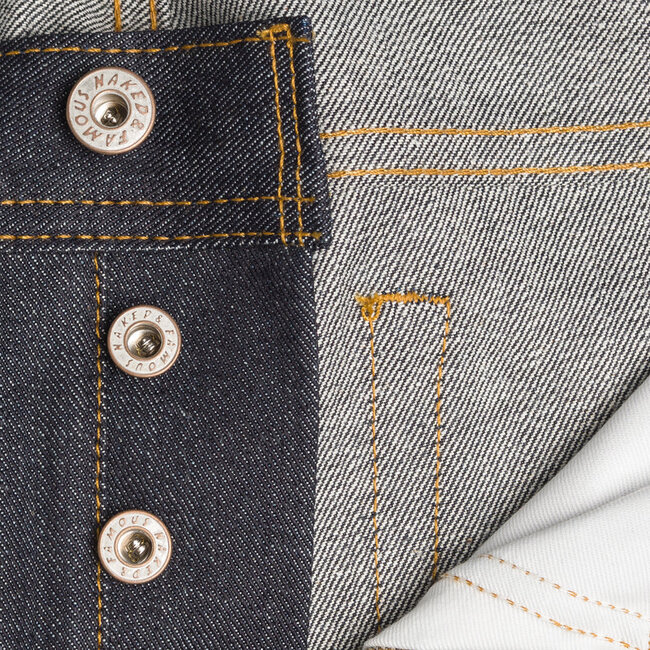 Naked and Famous Denim Weird Guy - Left Hand Twill Selvedge