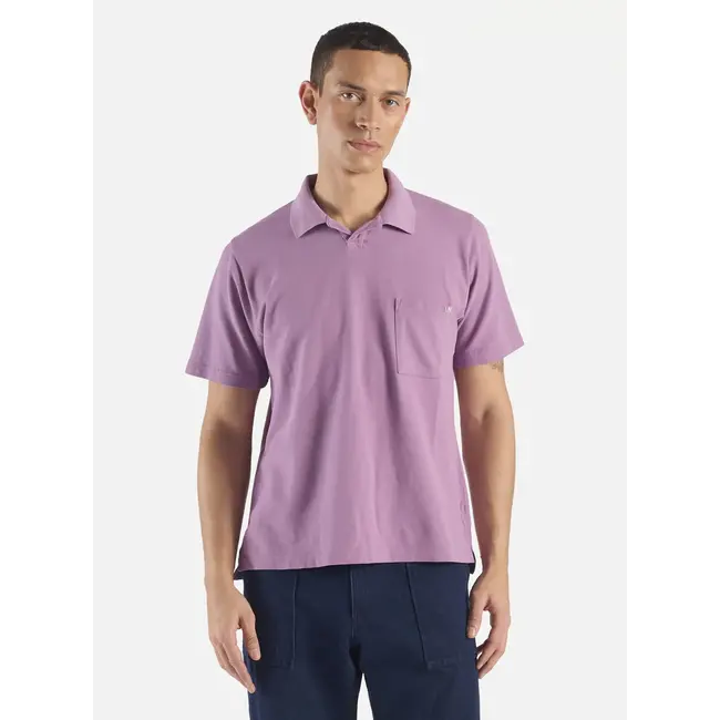 Universal Works Vacation Polo Piquet - Lilac