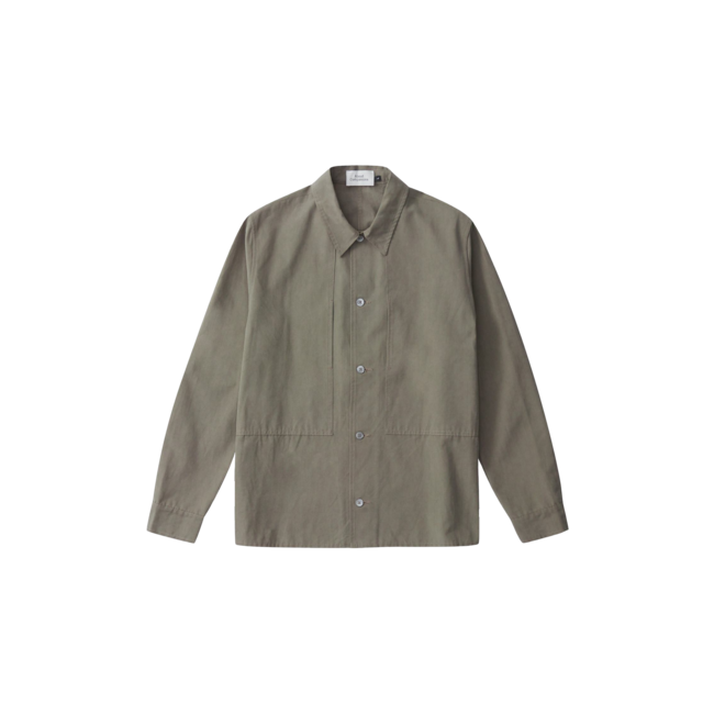 About Companions Owe Overshirt - Dusty Olive tencel