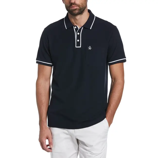 Original Penguin S/S Earl Polo - Dark Sapphire