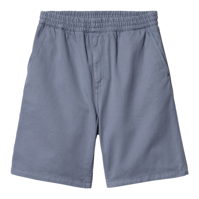 Carhartt WIP Flint Short - Bay Blue garment dyed