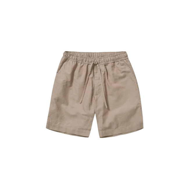 About Companions Jim Shorts - Walnut linen