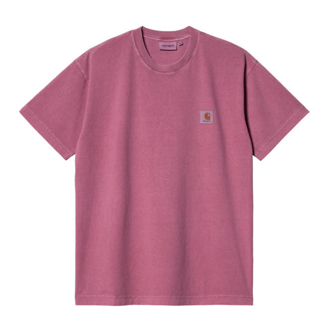 Carhartt WIP Nelson T-Shirt - Magenta garment dyed