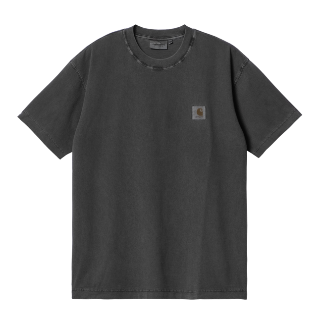 Carhartt WIP Nelson T-Shirt - Charcoal garment dyed