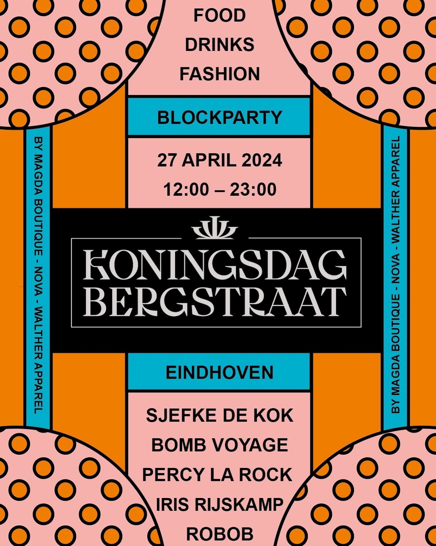 Kingsday Bergstraat 2024 - Blockparty & Open Air Outlet