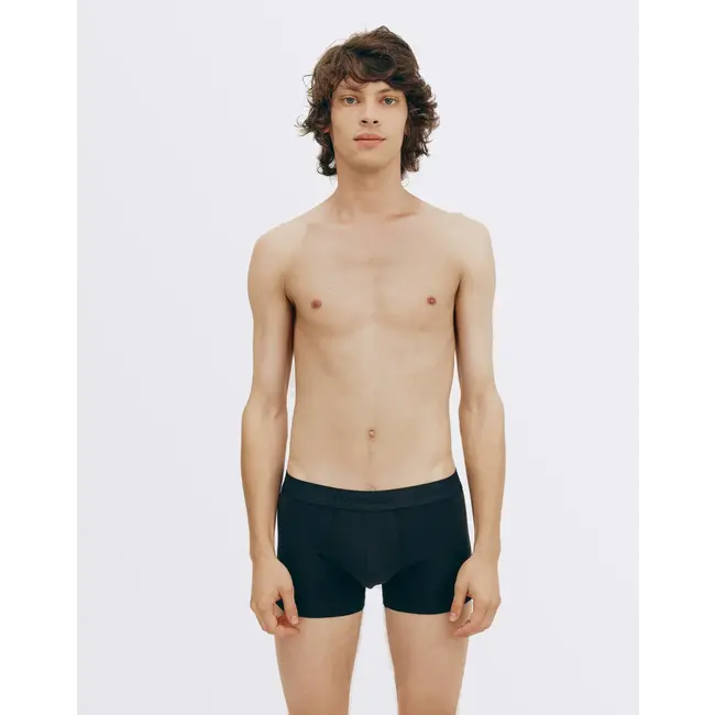 Organic Basics Core Boxers 3-Pack - Black / Black/ Black