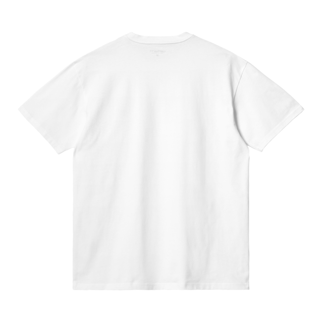 Carhartt WIP S/S Chase T-Shirt - White / Gold