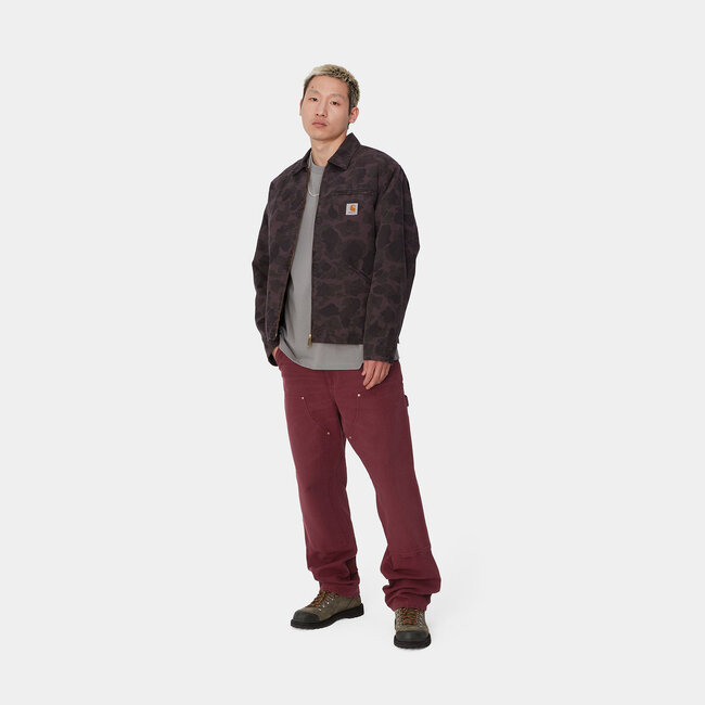 Carhartt WIP Double Knee Pant - Malbec aged canvas