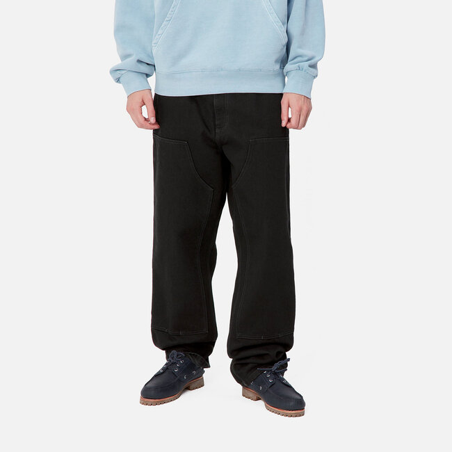 Carhartt WIP Double Knee Pant - Black rinsed