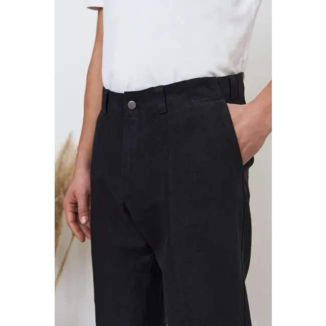 About Companions Jostha Trouser - Winter Linen Black