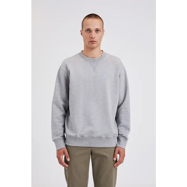 Norse Projects Norse Standard Sweatshirt - Grey Melange