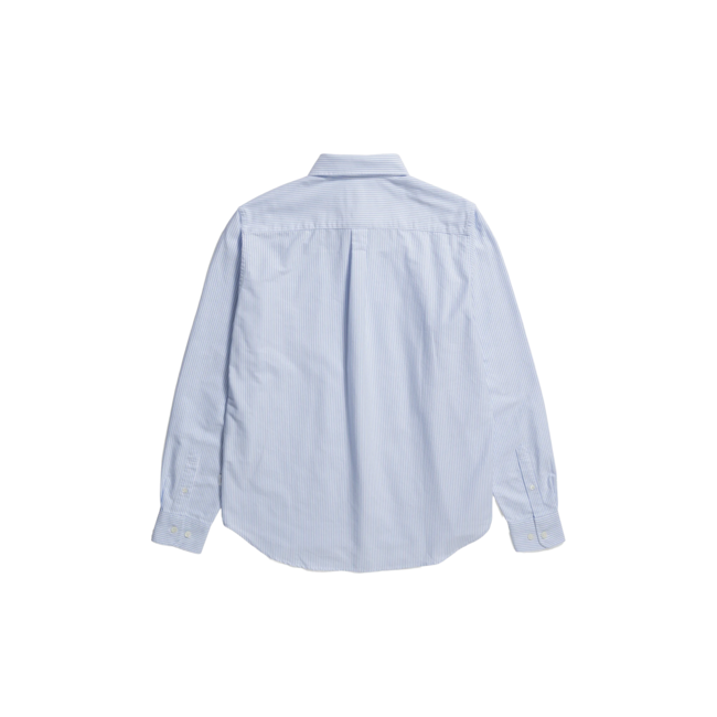 Norse Projects Norse Standard Oxford BD Shirt - Pale Blue Stripe