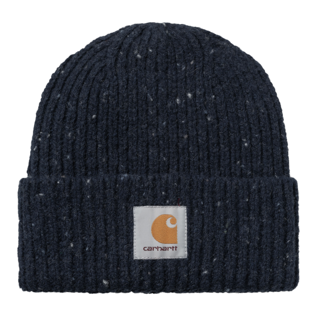Carhartt WIP Anglistic Beanie - Wool/Cotton / Speckled Airforce Blue