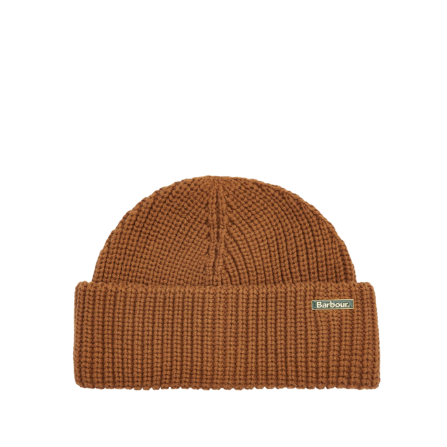 Barbour Mosely Beanie Hat - Cinnamon