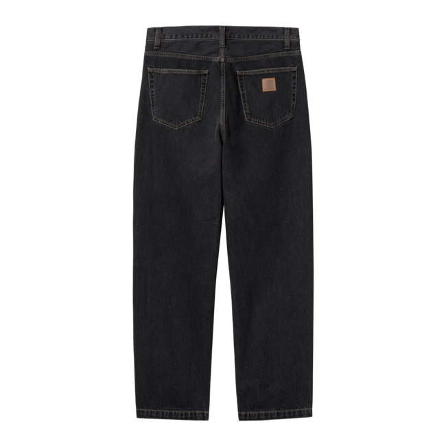 Carhartt WIP Aaron Pant - Black stone washed