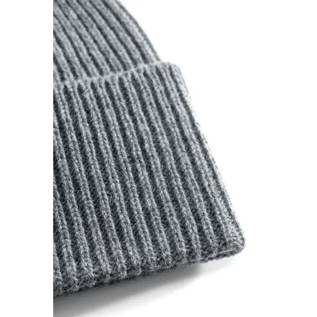 Norse Projects Norse Standard Merino Lambswool Beanie - Grey Melange