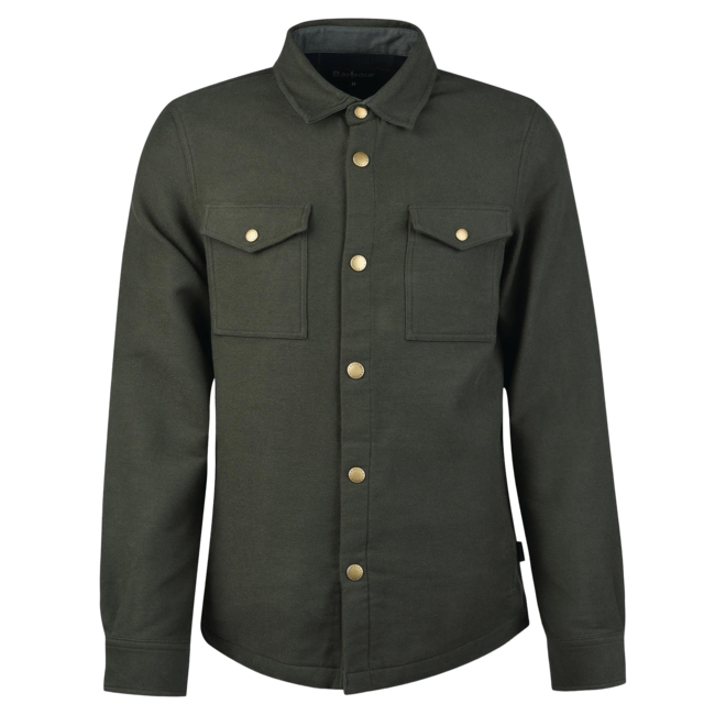 Barbour Carrbridge Tailored Twill Overshirt - Olive