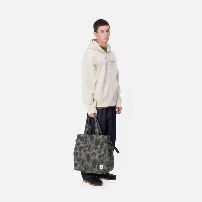 Carhartt WIP Muton Travel Tote Bag - Camo Duck / Grey