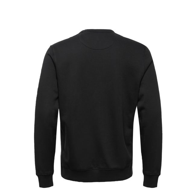 Original Penguin Sticker Pete Crew Neck - True Black