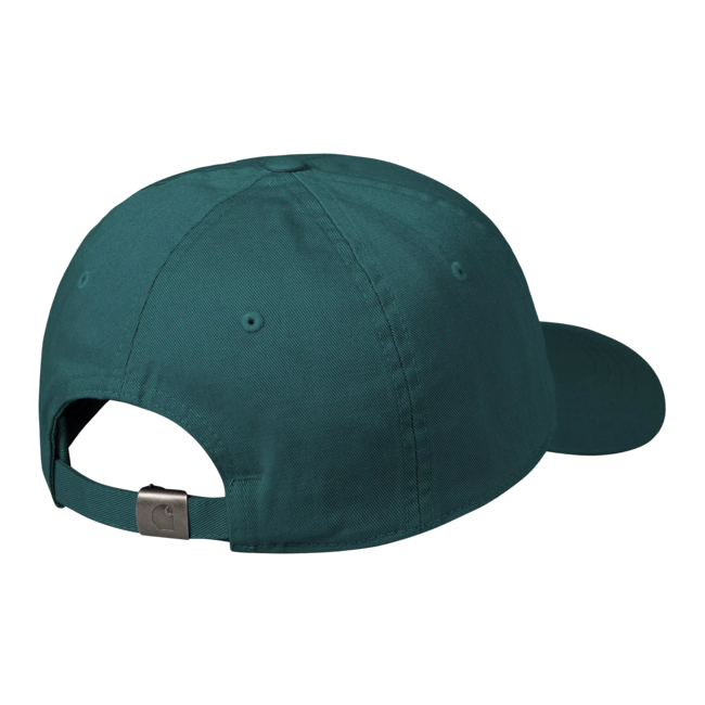 Carhartt WIP Madison Logo Cap -  Malachite / White