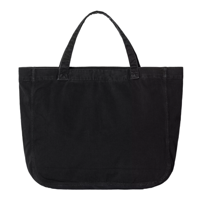 Carhartt WIP Rivet Tote Bag - Black stone washed