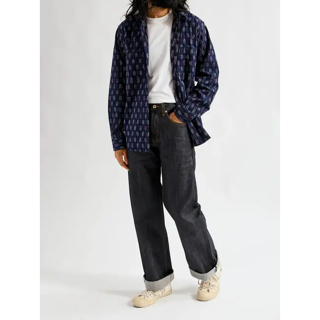 Naked and Famous Denim Strong Guy - Left Hand Twill Selvedge - Indigo