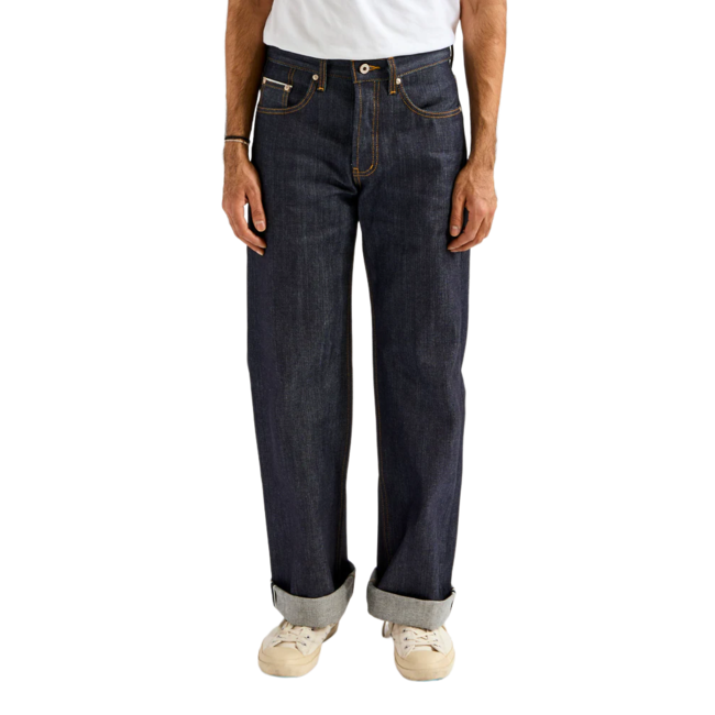 Naked and Famous Denim Strong Guy - Left Hand Twill Selvedge - Indigo