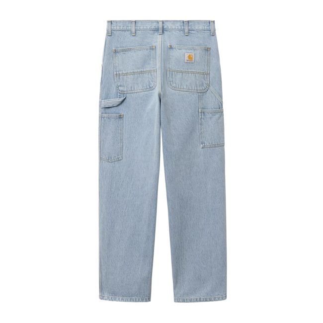 Carhartt WIP Single Knee Pant - Blue heavy stone bleached