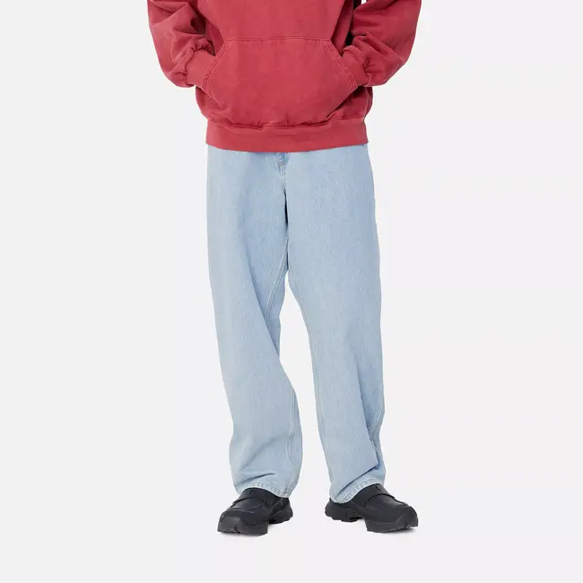 Carhartt WIP Single Knee Pant - Blue heavy stone bleached