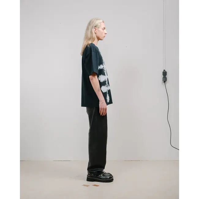 Wild Animals Window Pane T-Shirt - Black