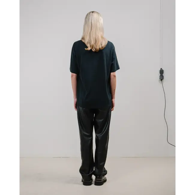 Wild Animals Window Pane T-Shirt - Black