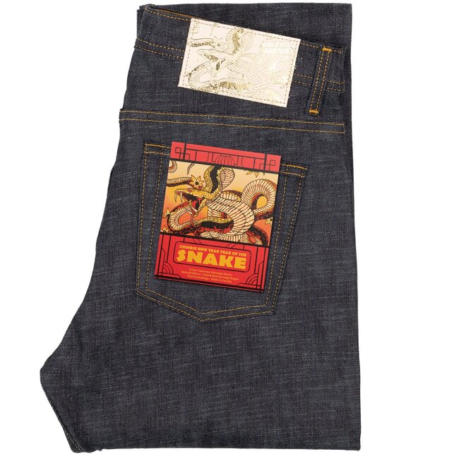 Naked and Famous Denim Weird Guy - Chinese New Year - Year of the Snake