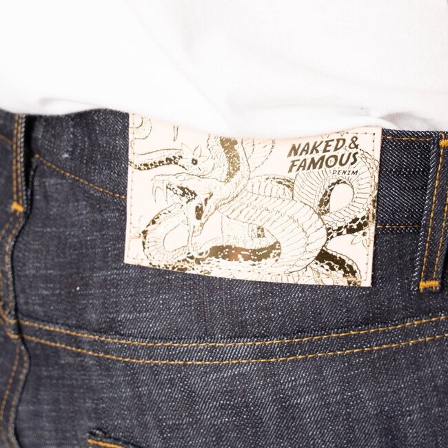 Naked and Famous Denim True Guy - Chinese New Year - Year of the Snake