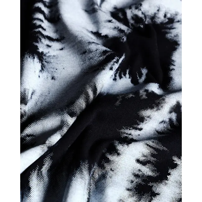 Wild Animals Window Pane T-Shirt - Black