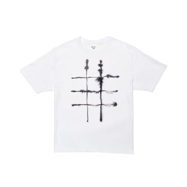 Wild Animals Window Pane T-Shirt - White