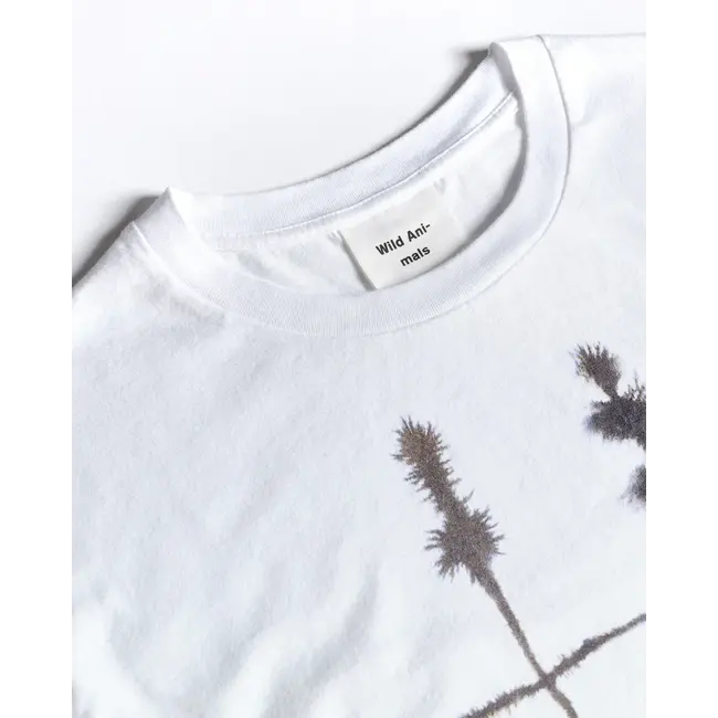 Wild Animals Window Pane T-Shirt - White