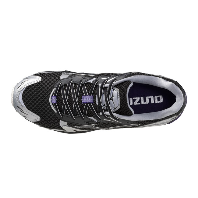 Mizuno Wave Rider 10 "Millennium" - Black/Black Sand/Purple Haze