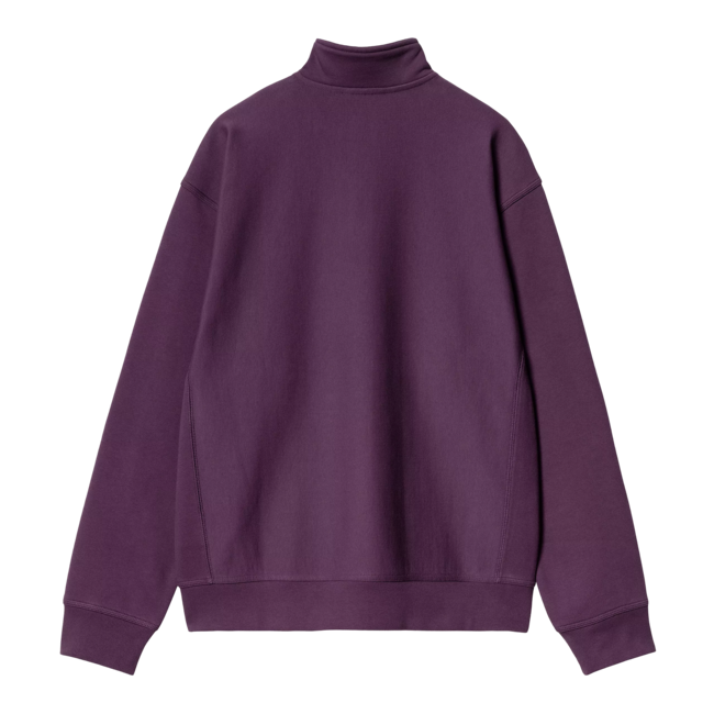 Carhartt WIP Half Zip American Script Sweat - Huckleberry